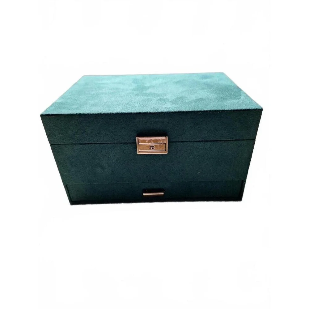 Jewel Box teal green medium size